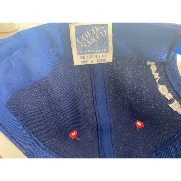 Vintage Coed Naked Softball “slow or fast have a blast” snapback hat - Picture 8 of 10